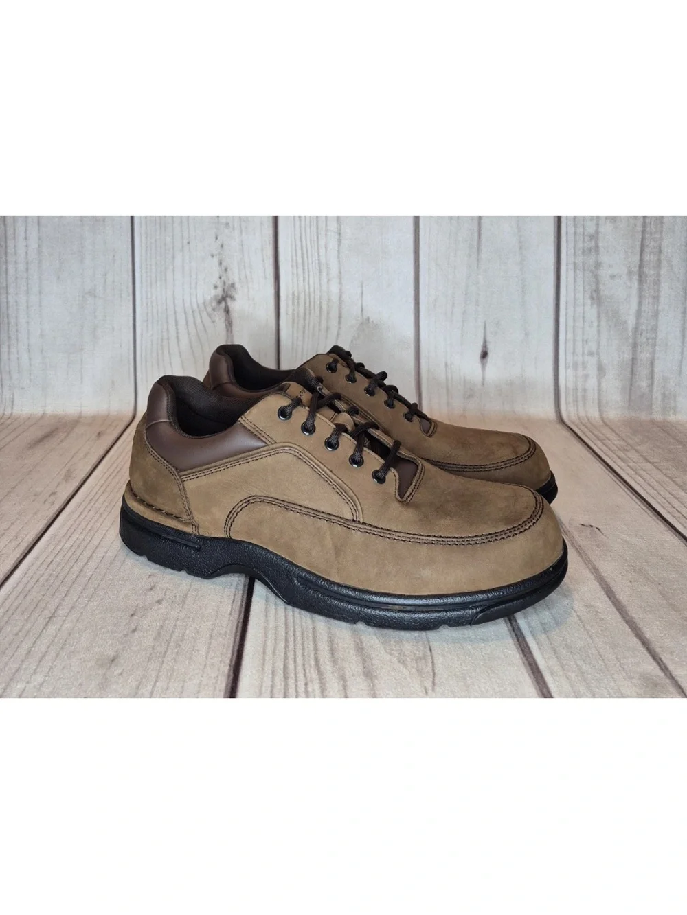 Rockport Eureka Men's Size 11.5 XW Extra Wide Nubuck Leather Walking Shoes